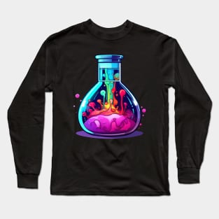 Chemistry Lesson Lab Vial Long Sleeve T-Shirt